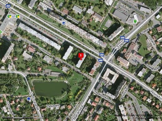 Satelitní mapa